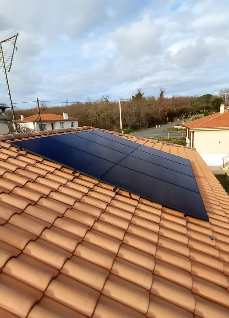 Installation panneaux solaires