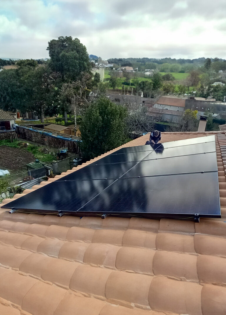 Installation panneaux solaires